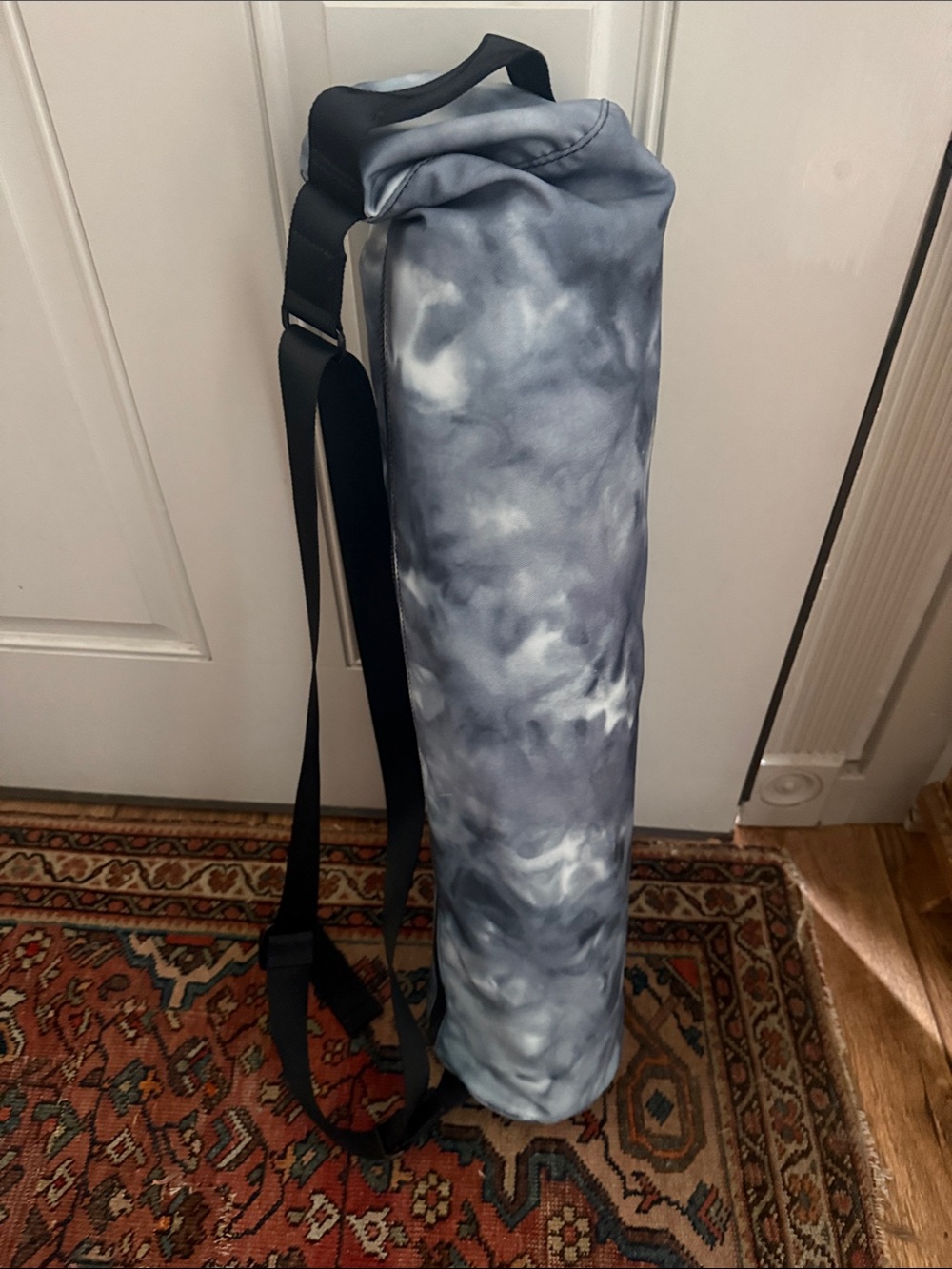 lululemon athletica Gray Tie-Dye Yoga Mat and Duffle Bag